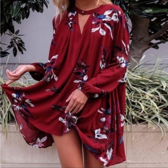 Free People Tree Swing Tunic in Electric Orchid - Picture 4 of 13